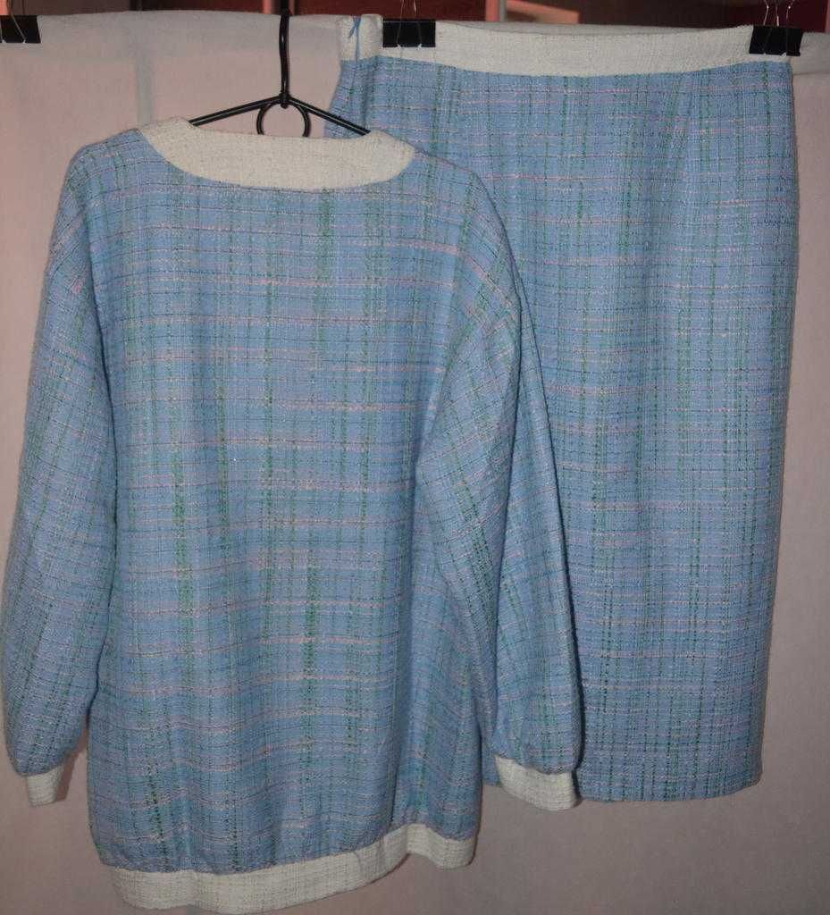 Dzianinowy komplet w stylu retro Reserved XL