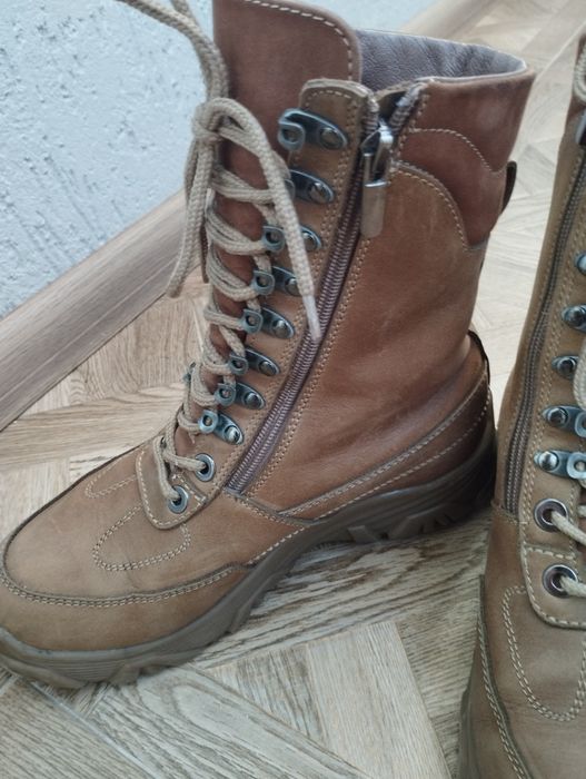 Шкіряні берці черевики
