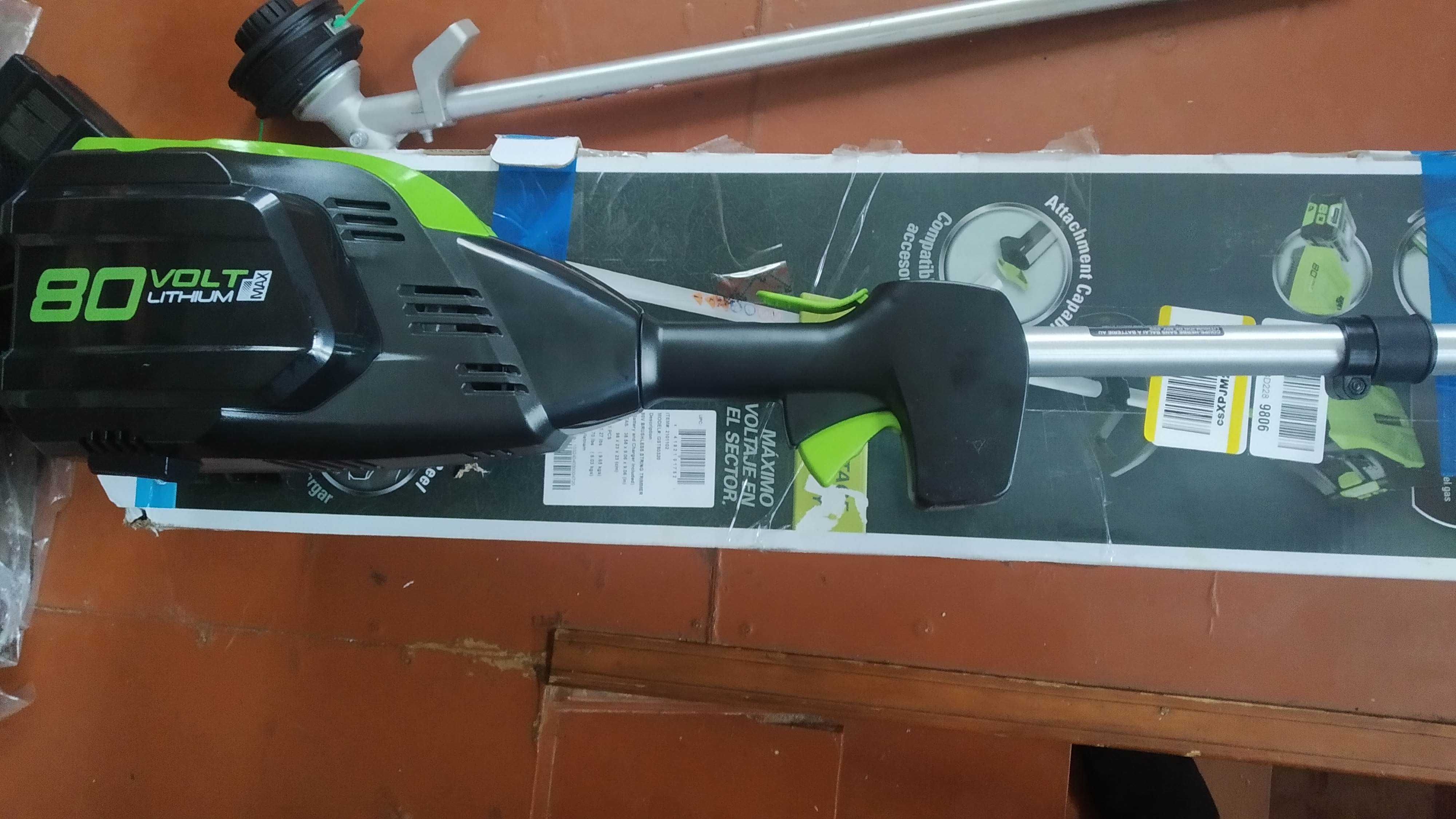 Акумуляторний триммер Greenworks Pro 80V GD80BCК2 GST80321