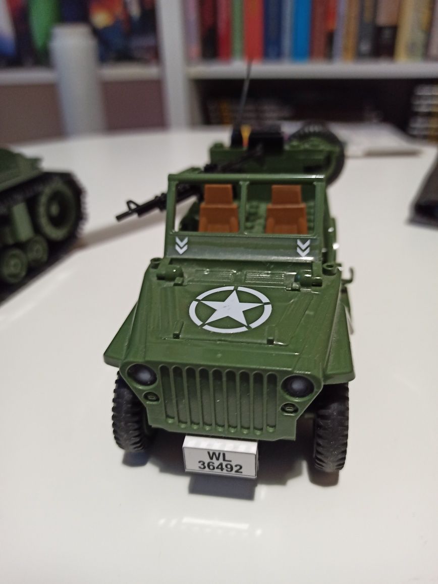 Cobi Small Army czołg Sherman oraz Jeep Willys