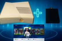 UNIKALNA Konsola XBOX 360 S SLIM RGH 3 HDD 5TB 5000 GB Aurora 833 Gry!