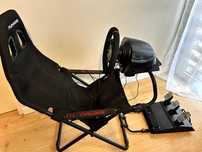 Thrustmaster T300RS Ferrari Alcantara PS+PC + fotel Playseat Chellenge