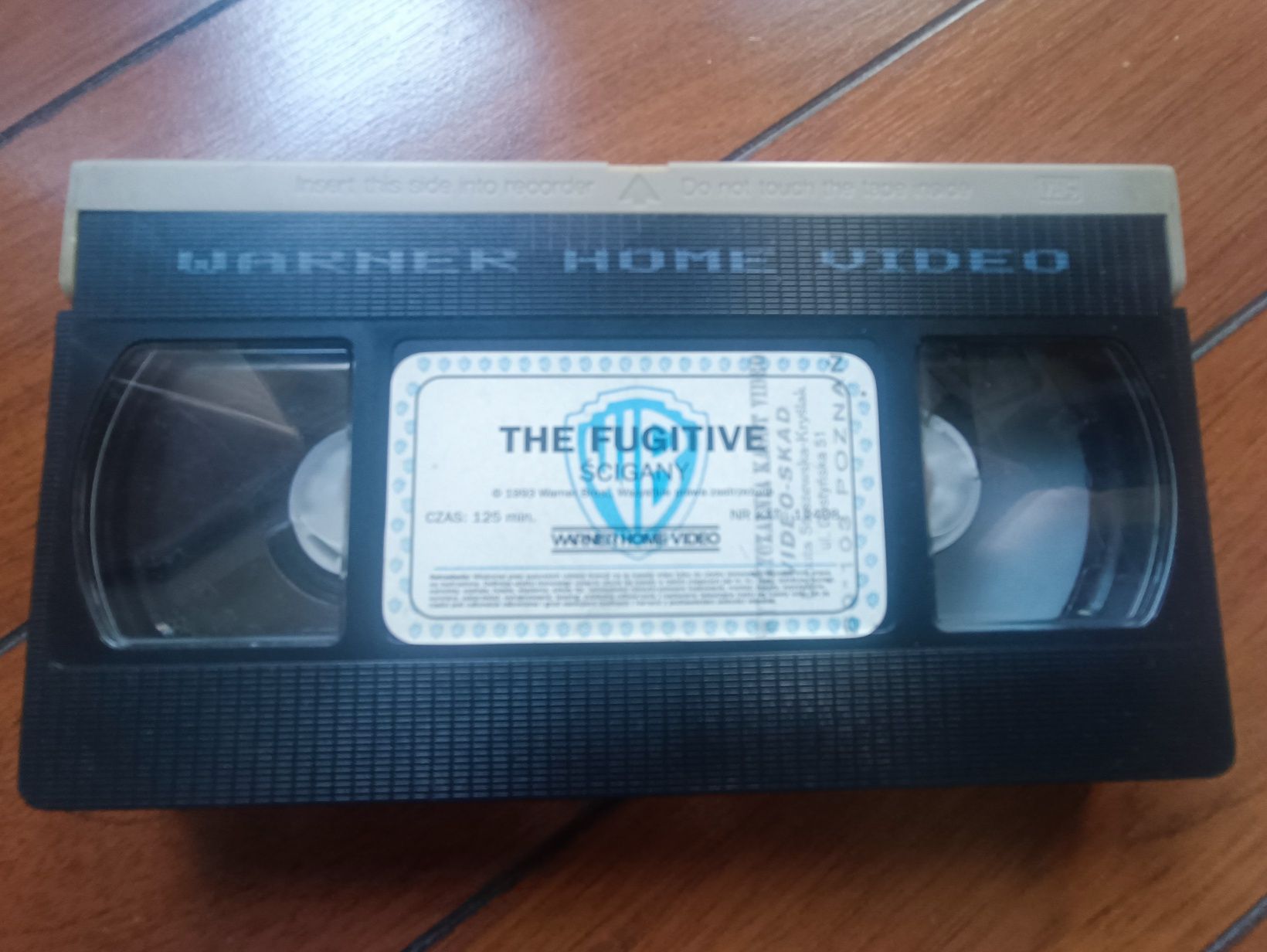 Ścigany Harrison Ford kaseta VHS