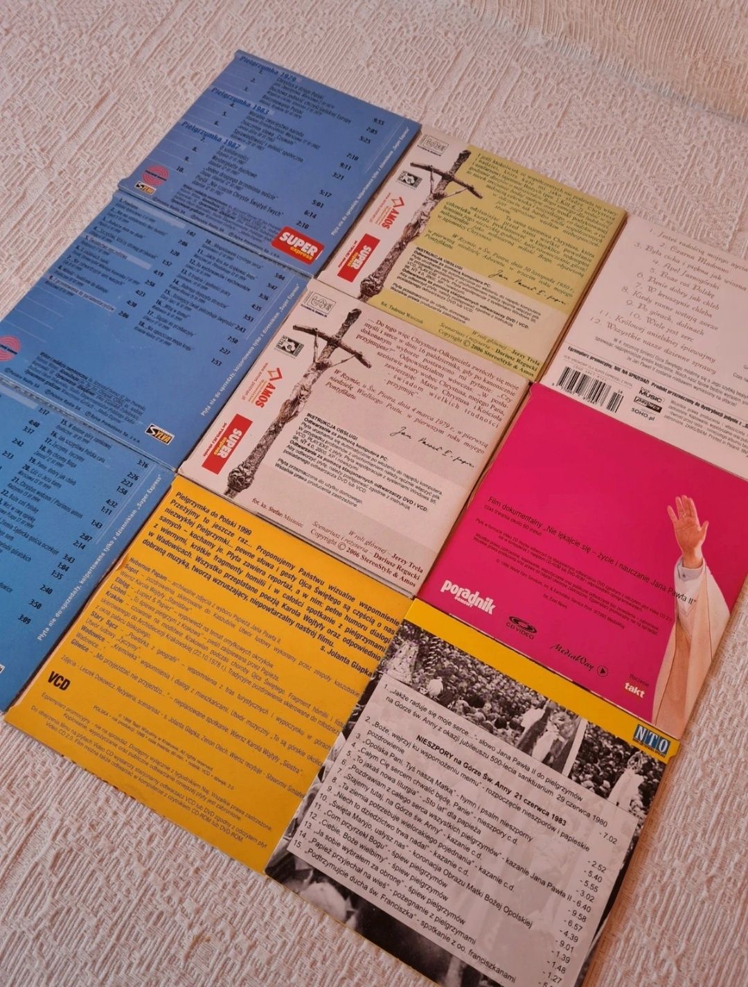 Jan Paweł II płyty CD pielgrzymki wspomnienia papież polak religia