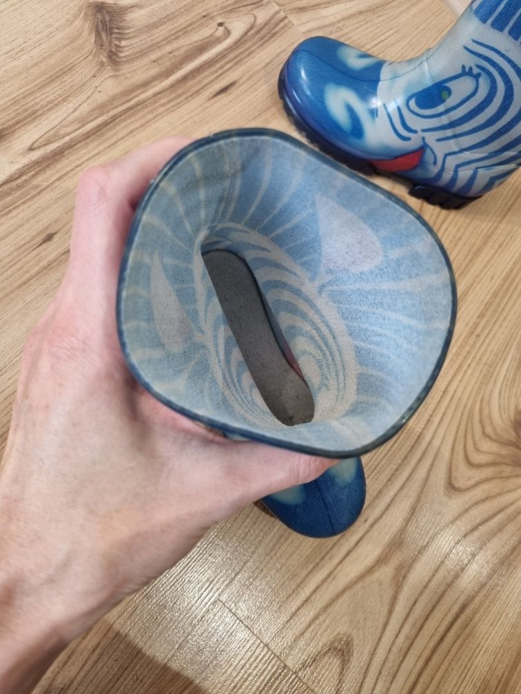 Kalosze żyrafy 28/29 wkładka 18,5 cm gumiaki