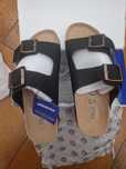 Chinelos Birkenstock pretos