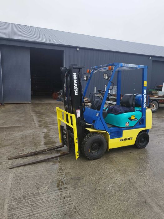 Wózek widłowy Komatsu 1.5 t LPG pozycjoner