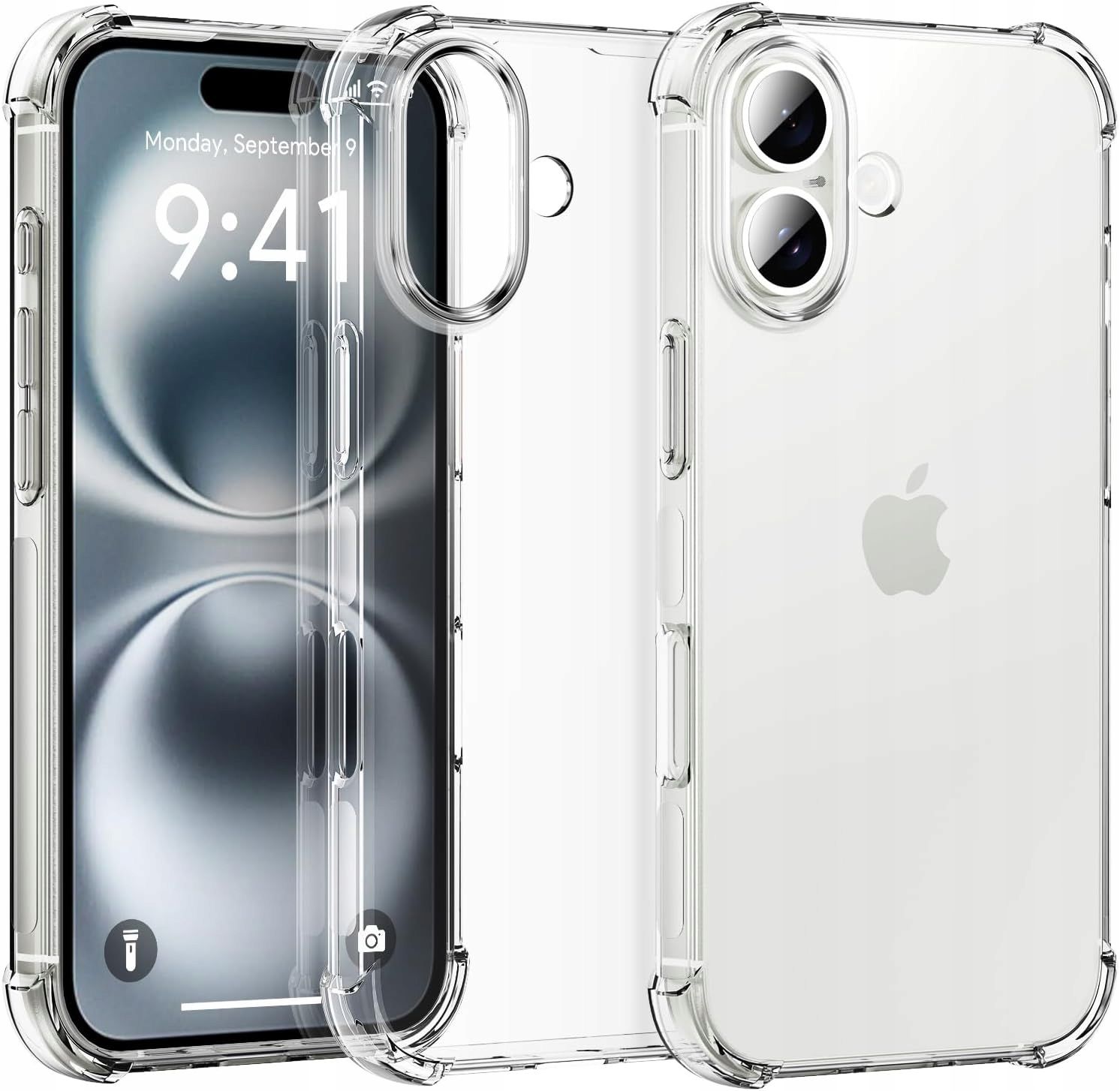 Etui Do Apple Iphone 16 Anti-Shock Clear Case Bezbrawny