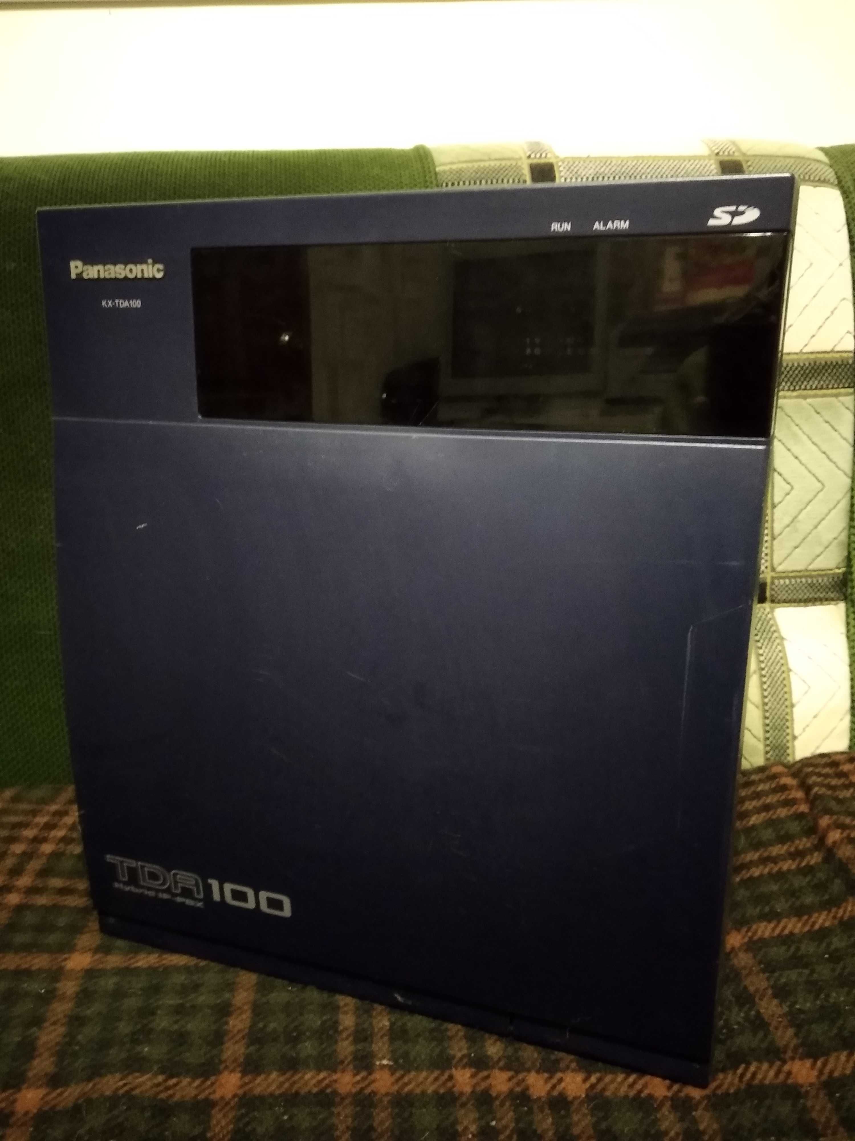 Цифрова гібридна IP-АТС Panasonic KX-TDA100UA, міні АТС