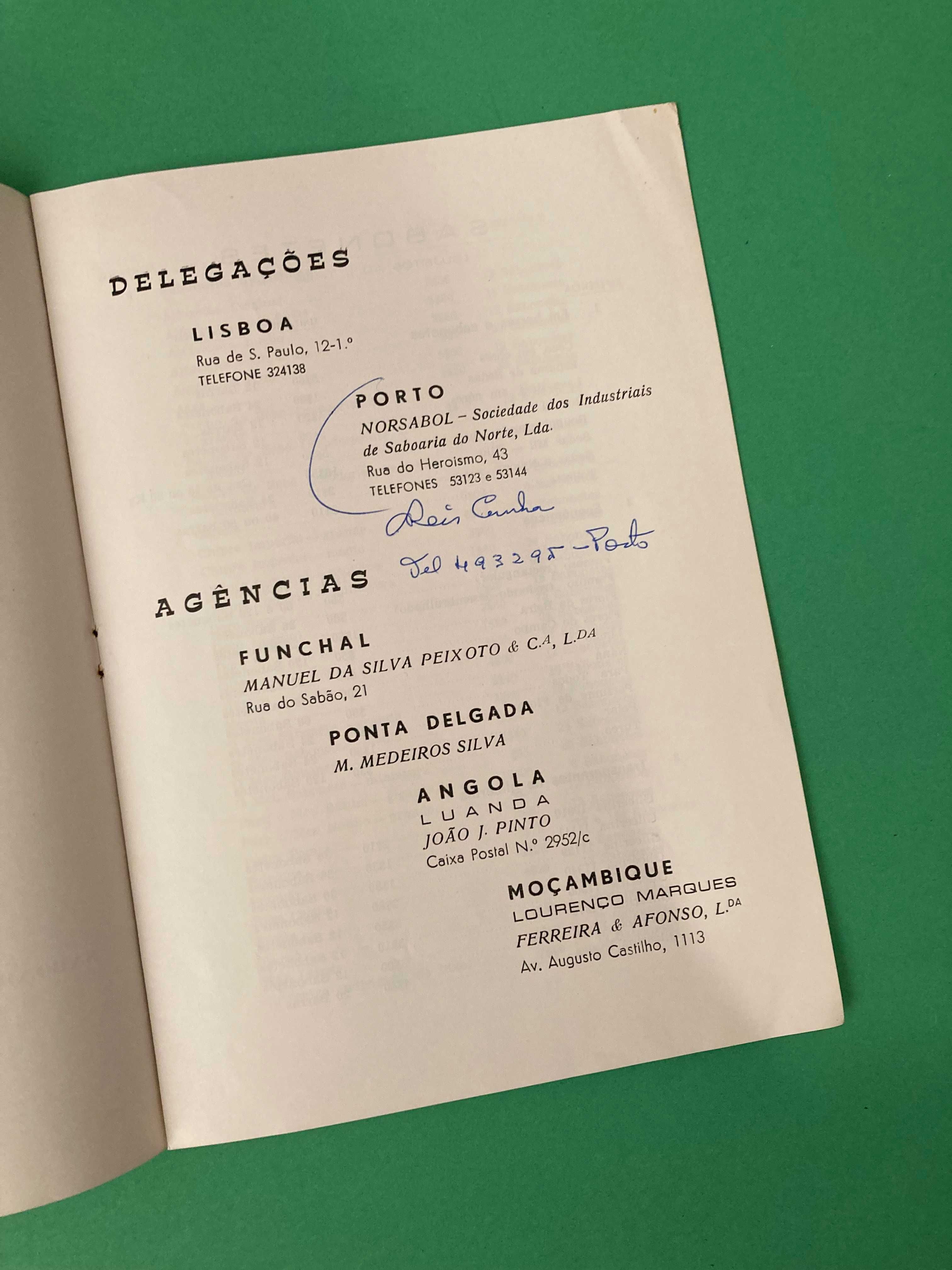 Tabela de Preços da Saboaria e Perfumaria Confiança Ach Brito anos 60