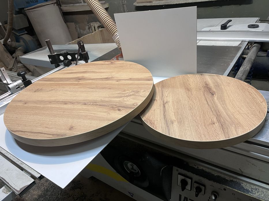 Стільниці з ЛДСП під замовлення — круглі, овальні, будь-який розмір
