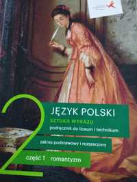 Język polski, sztuka wyrazu 2 kl, część 1 romantyzm