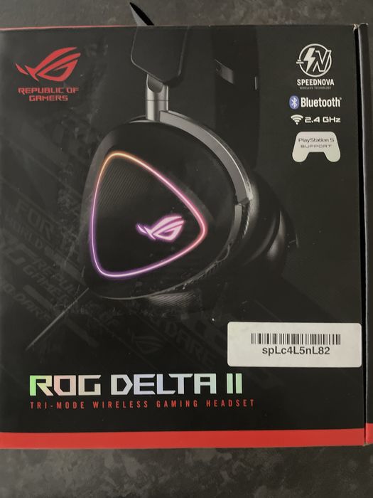 Słuchawki ASUS ROG Delta II Bezprzewodowe,