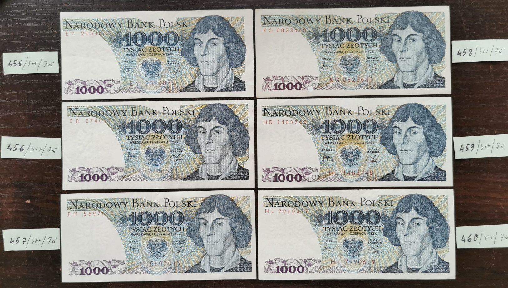 1000 zł 1982r  st. 3++ / 3+