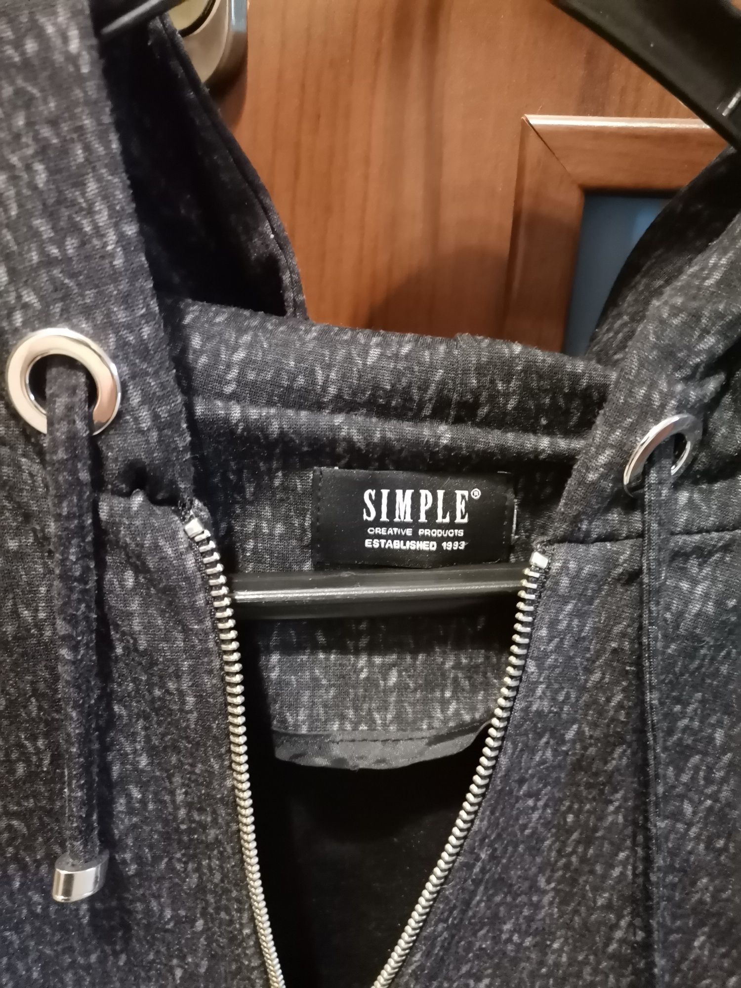 Bluza oversize parka Simple
