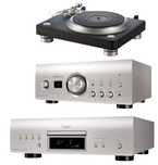 Zestaw audio Denon PMA3000 NE + DCD3000NE + DP 3000 NE Srebrne