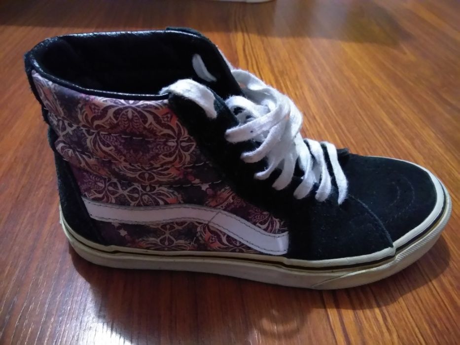 Vans Sk8-Hi Mulher com padrão