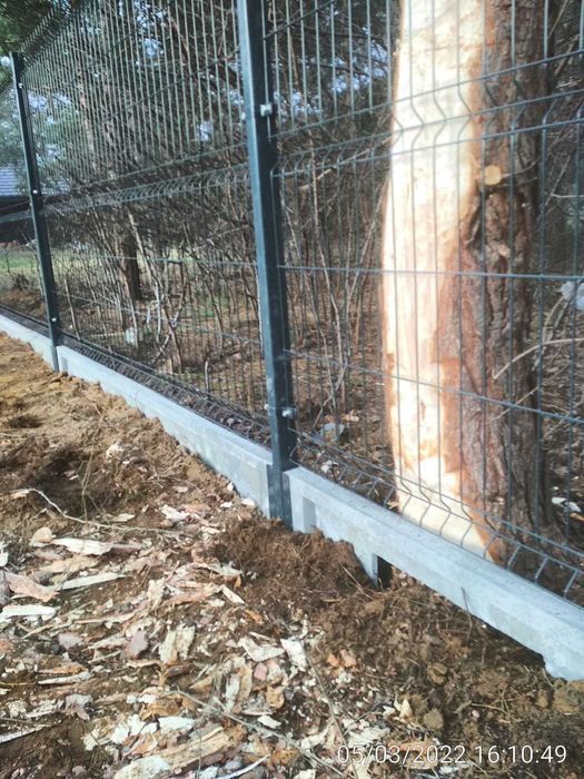 Ogrodzenia ogrodzenia panelowe panele słupki brama furtka płot palety