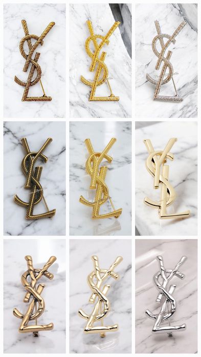 Broszka YSL cudo Old Money Vintage