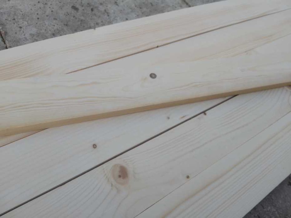 90 cm x 9 cm  Deska heblowana