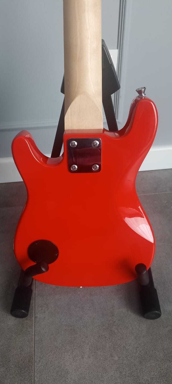 Gitara elektryczna dla dzieci, w rozmiarze 1/4, 5-watowy wzmacniacz