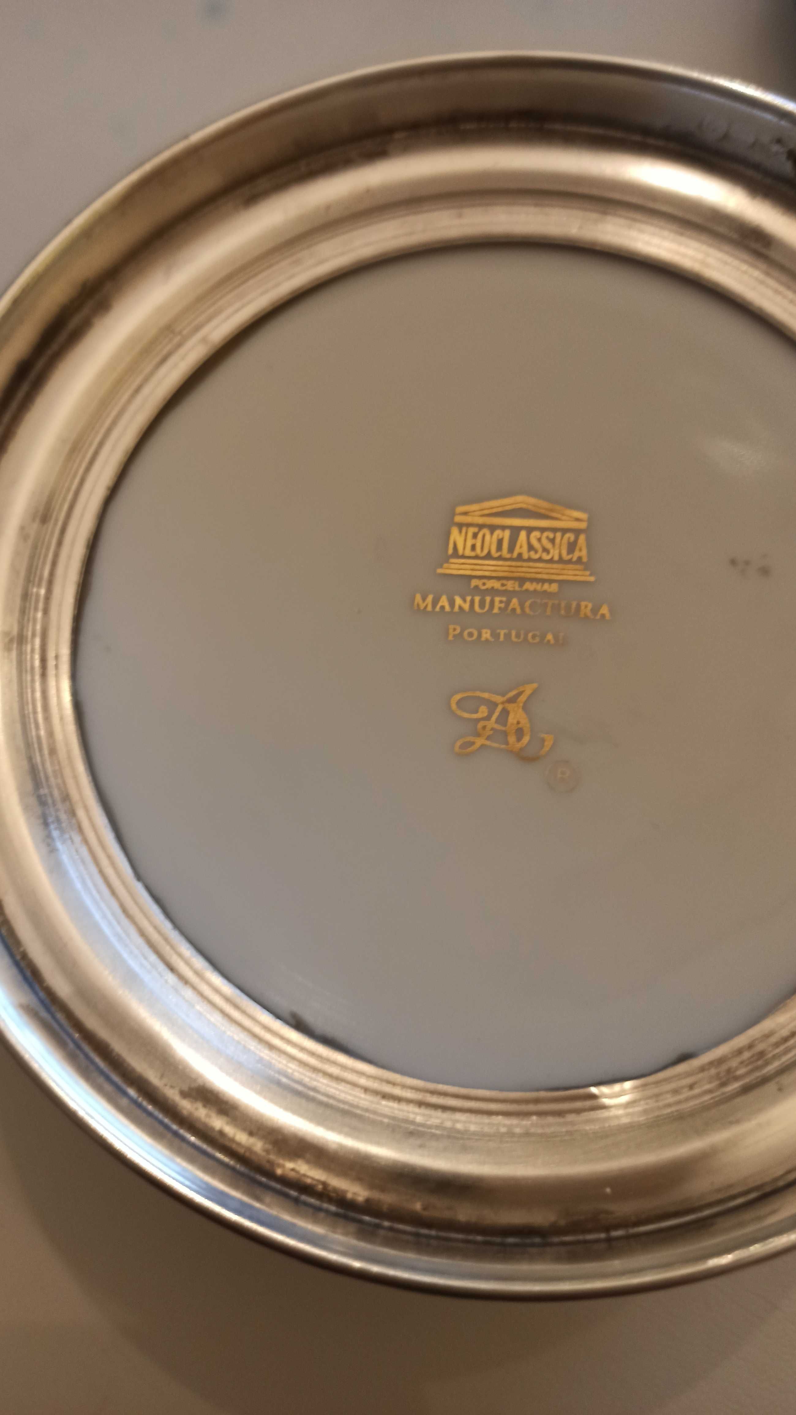 caixa em porcelana Neoclássica