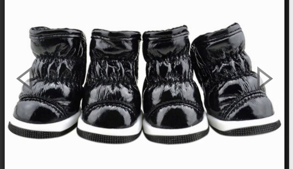 Чобітки, дутіки на зиму на хутрі 1 розмір.