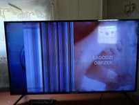 Telewizor 40 cali — uszkodzona matryca — na części lub naprawa