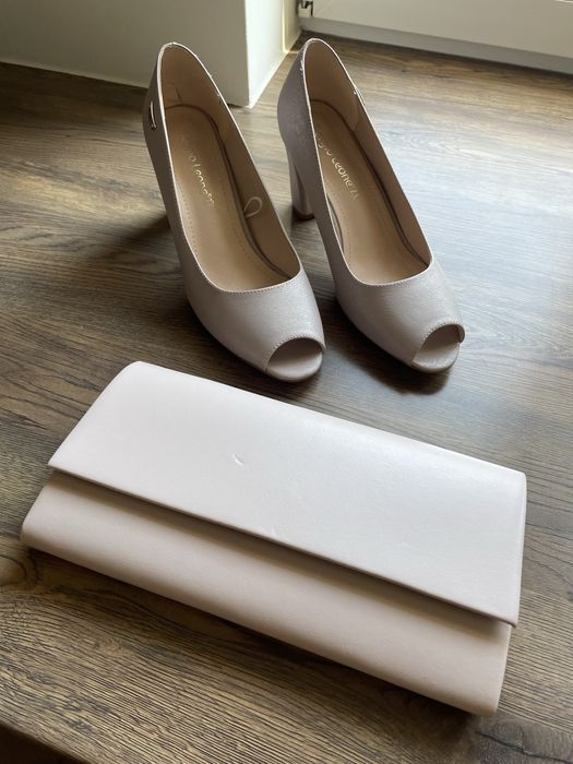 Buty na slupku marki Sergio Leone + GRATIS torebka kopertowa