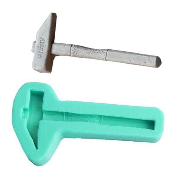 Forma Silikonowa Młotek - Ozdoby do tortów