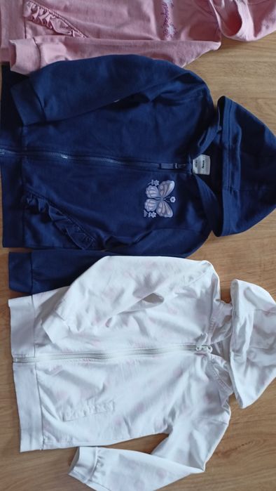 Bluzy dla dziewczynki 128 Sinsay zestaw komplet