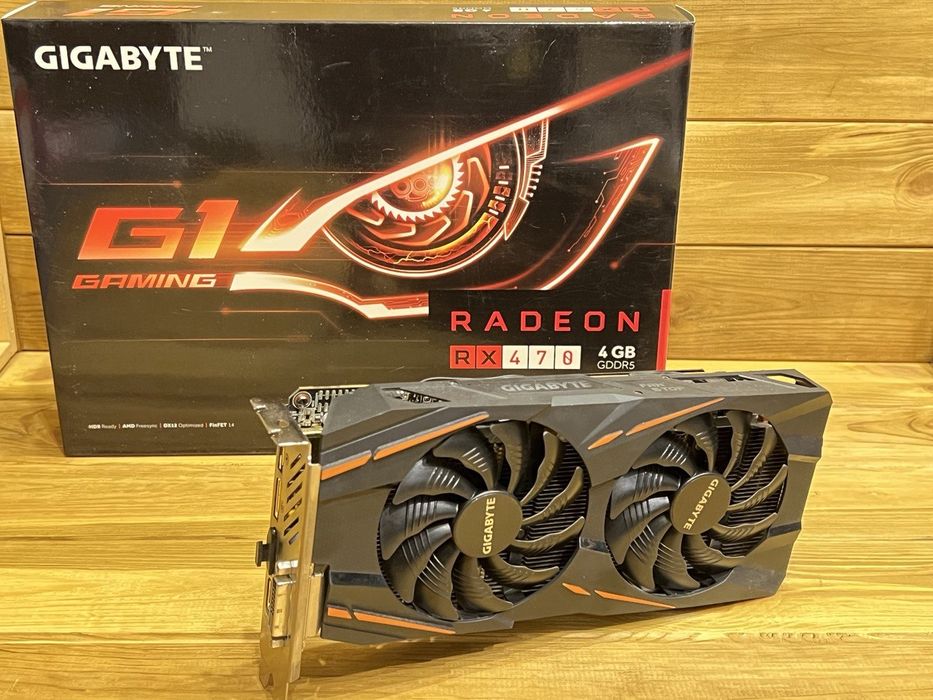 Видеокарта Gigabyte Rx470 4GB