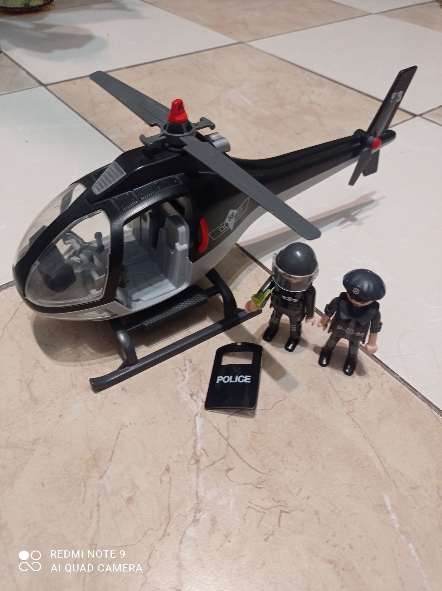 Pleymobil helikopter policyjny