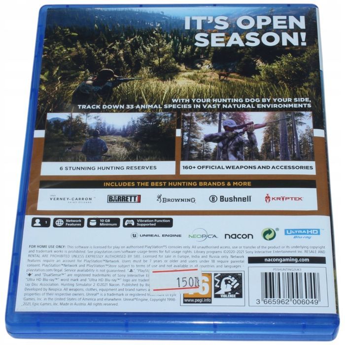 Hunting Simulator 2 PlayStation 5 PS5