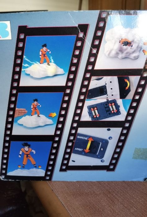 Dragon Ball Z -AB Toys 1989- Figura Son Goku em Caixa -Raro- Vintage