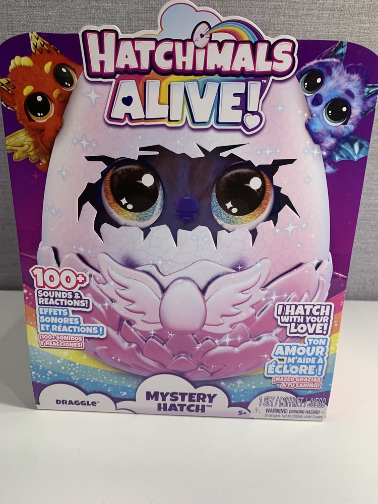 Hatchimals хетч хетчімалс Паффі пафікорн Драко яйцо яйце хатчімалс