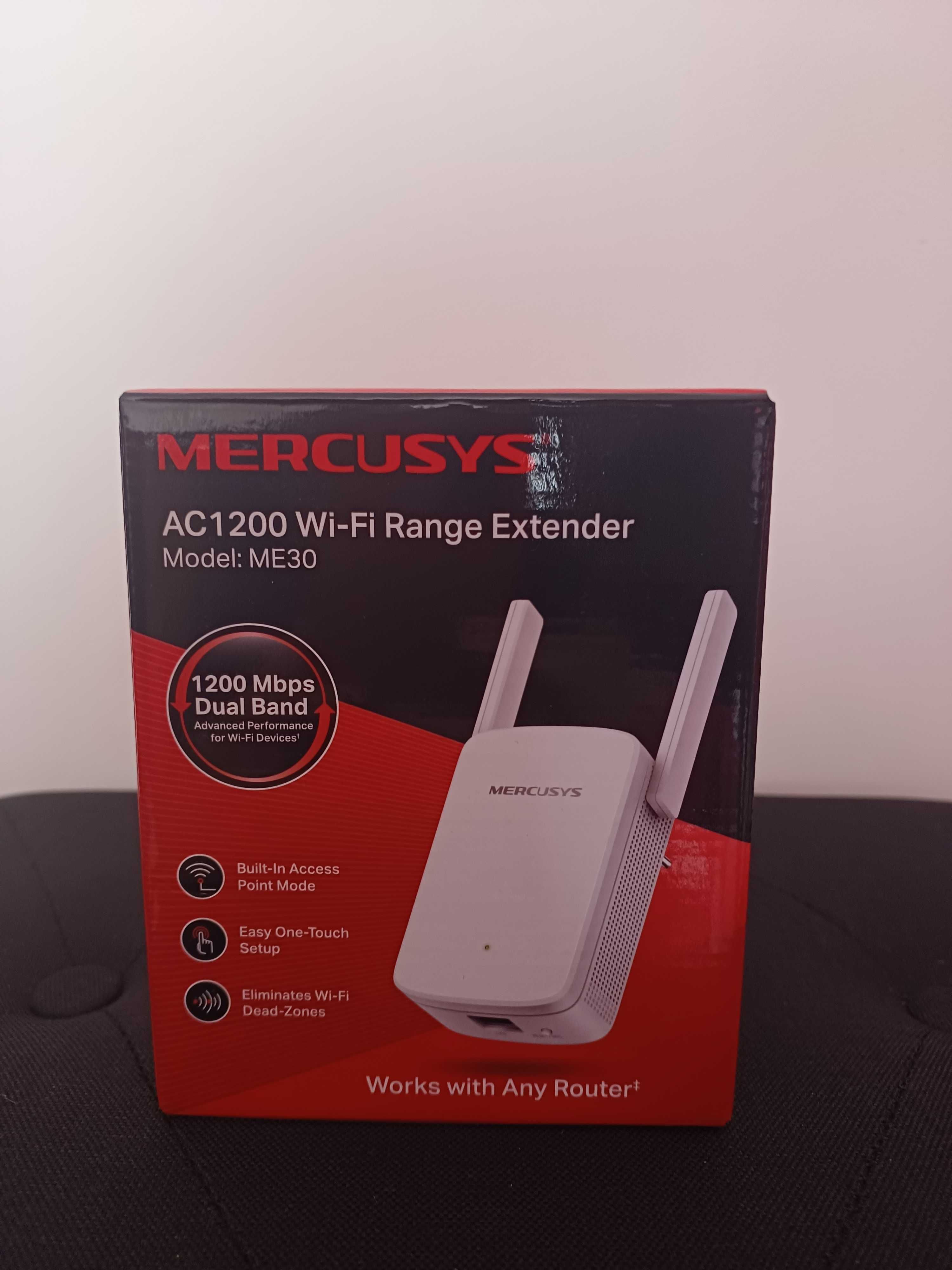 Repetidor / Extender Wireless Lan Mercusys ME30 AC1200 Wi-Fi