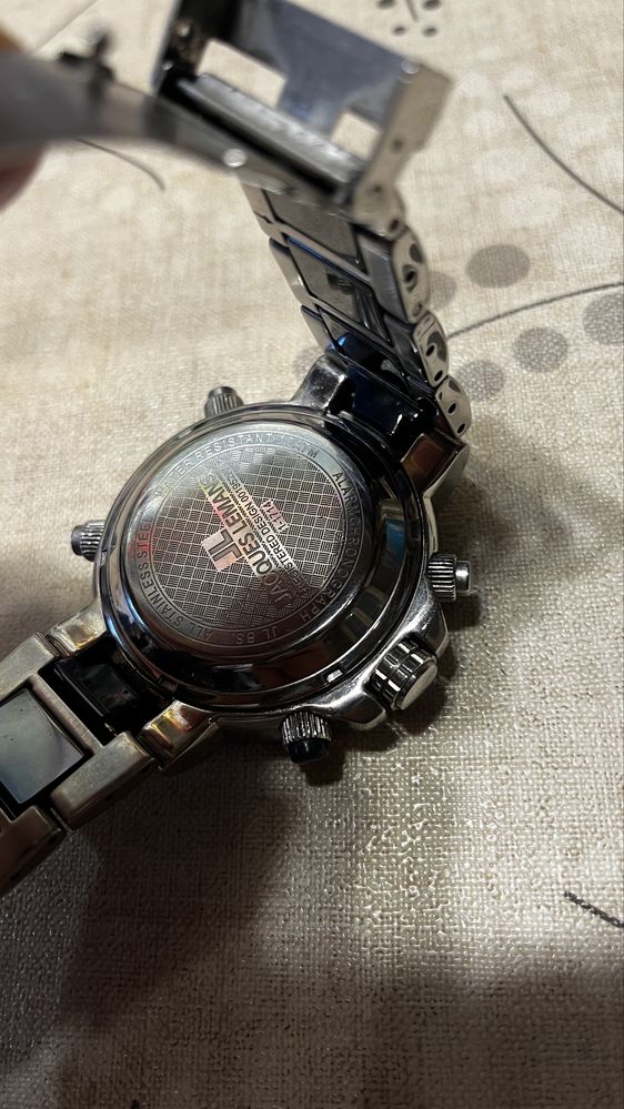Часы Jacques Lemans 1-1714 синие