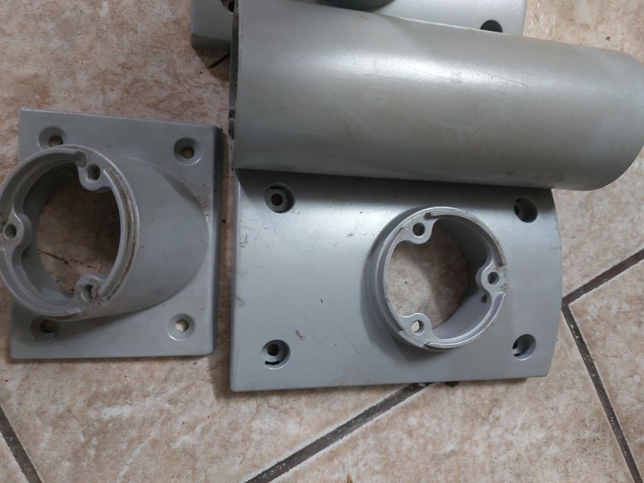 Aluminiowy wspornik uchwyt lampy ogrodowe