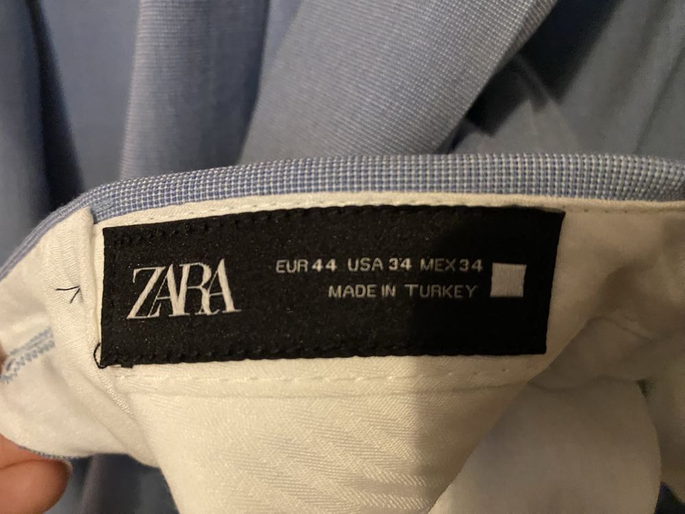 Fato da Zara Azul claro