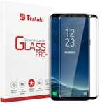 Szkło Samsung Galaxy S8, Tentoki 9H, cały ekran, zakrzywione krawędzie