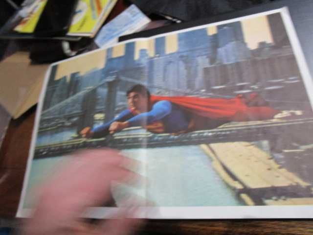 Caderneta slides Superman the movie  Disvenda com poster