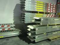 Rampas de alumínio 3,5M x 3500kg Europeias.