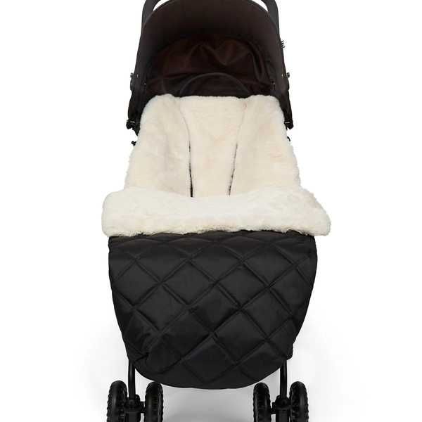 Mothercare śpiwór do wózka  Deluxe w kolorze czarnym