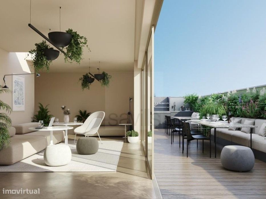 Apartamento T2 em Matosinhos Sul com varanda