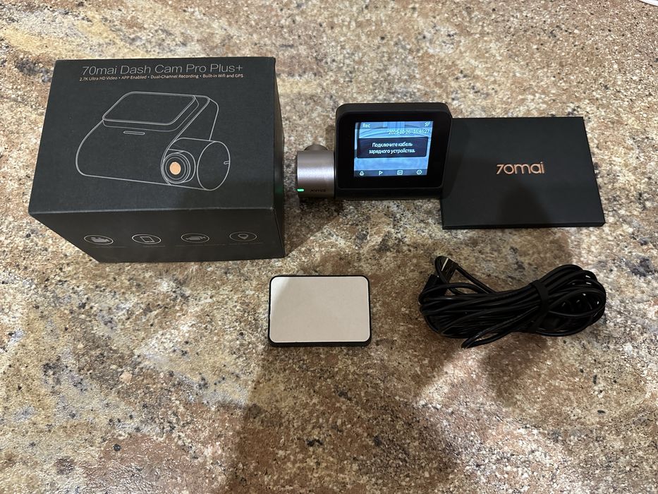 Відеореєстратор 70mai Dash Cam Pro Plus+ A500S vs нова акб