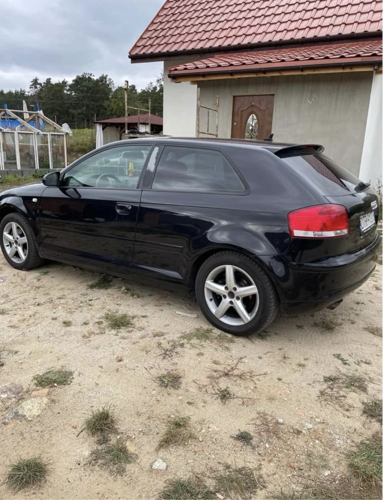 Audi a3 8p 2006 2.0 tdi DSG- łopatki, bose, alcantara