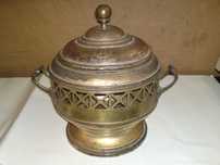 Bola do ponczu waza na poncz pojemnik 1891 antyk XIX w.