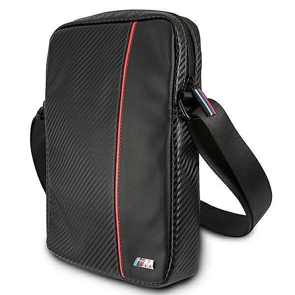 Torba BMW Carbon & Red Stripe na tablet 10" - czarna