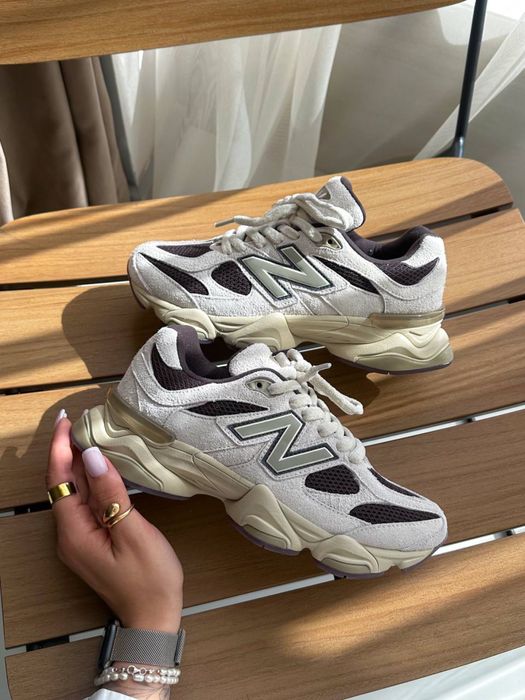 New Balance 9060 Beige Black Brown